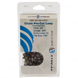 Replacement Chain Loop Clamshell 72 DL 3/8", .050, Chisel Standard