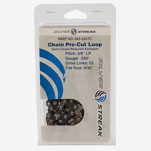 Replacement Chain Loop Clamshell 52 DL 3/8" LP, .050, S-Chis Reduced Ki