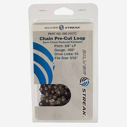 Replacement Chain Loop Clamshell 55 DL 3/8" LP, .050, S-Chis Reduced Ki