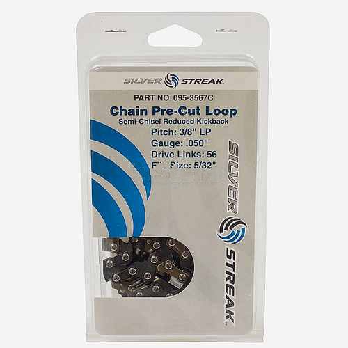 Replacement Chain Loop Clamshell 56 DL 3/8" LP, .050, S-Chis Reduced Ki