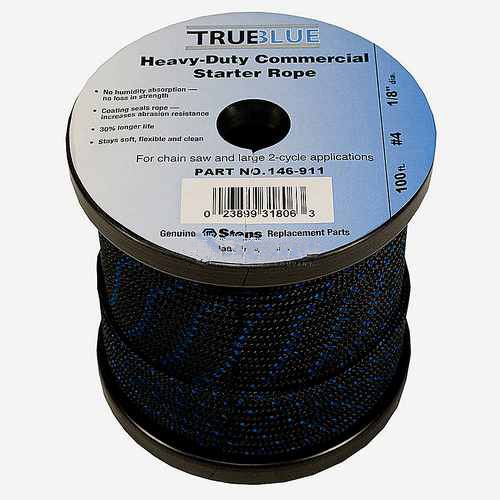 Replacement 100' Starter Rope #4 Solid Braid
