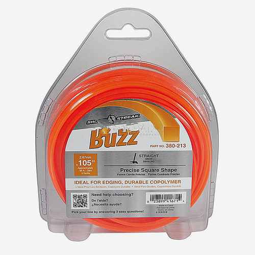 Replacement Buzz Trimmer Line .105 1/2 lb. Donut
