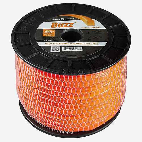 Replacement Buzz Trimmer Line .095 5 lb. Spool