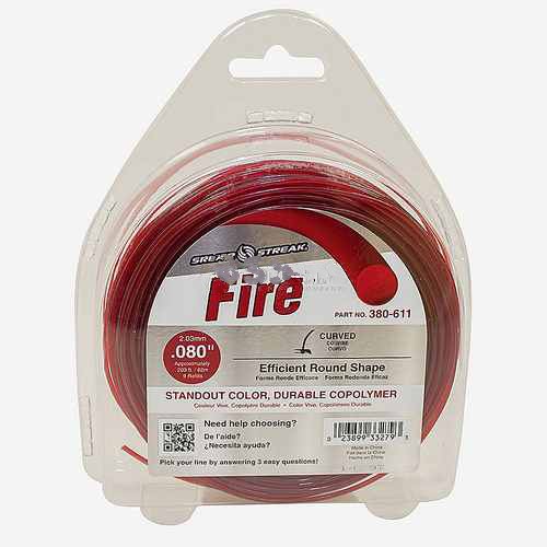 Replacement Fire Trimmer Line .080 1/2 lb. Donut
