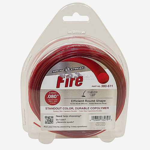 Replacement Fire Trimmer Line .080 1/2 lb. Donut Replacement Fire Trimmer Line .080 1/2 lb. Donut