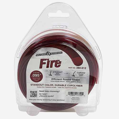 Replacement Fire Trimmer Line .095 1/2 lb. Donut Replacement Fire Trimmer Line .095 1/2 lb. Donut