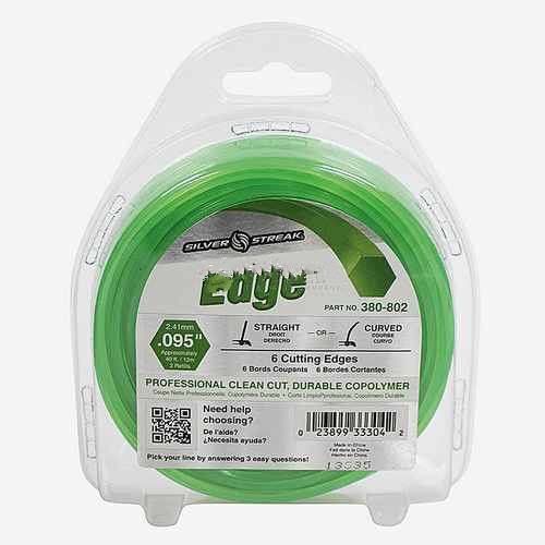 Replacement Edge Trimmer Line .095 40' Clam Shell