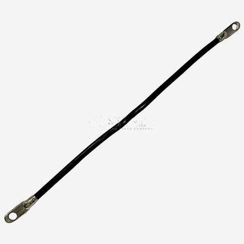 Replacement Battery Cable Assembly Black 16" Length