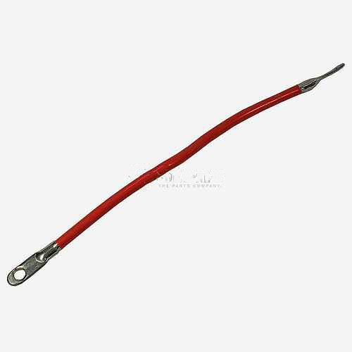 Replacement Battery Cable Assembly Red 12" Length