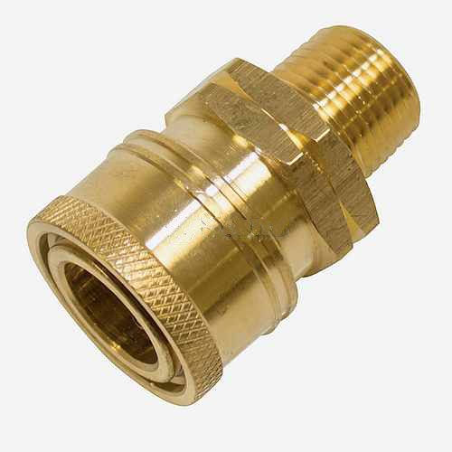 Replacement Quick Coupler Socket 3/8" Male Brass