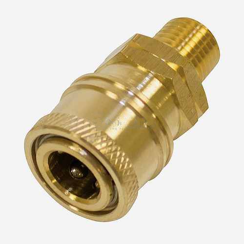 Replacement Quick Coupler Socket 1/4" Male Brass